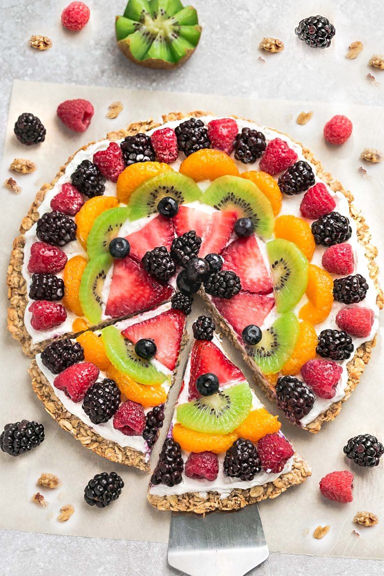 Healthy Fruit Pizza