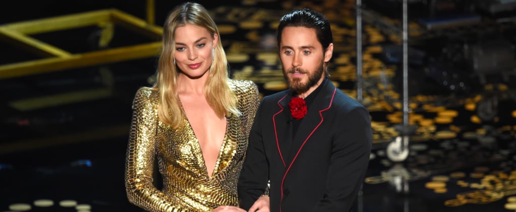 Jared Leto and Margot Robbie at Oscars 2016