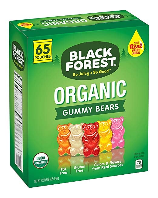 are black forest gummy bears vegan