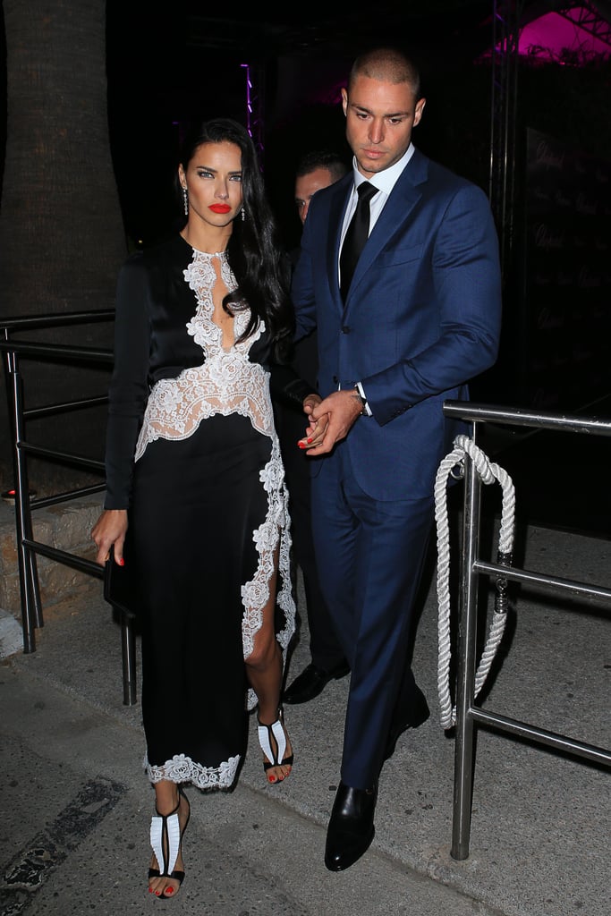 Adriana Lima and Her Boyfriend at Cannes Film Festival 2016