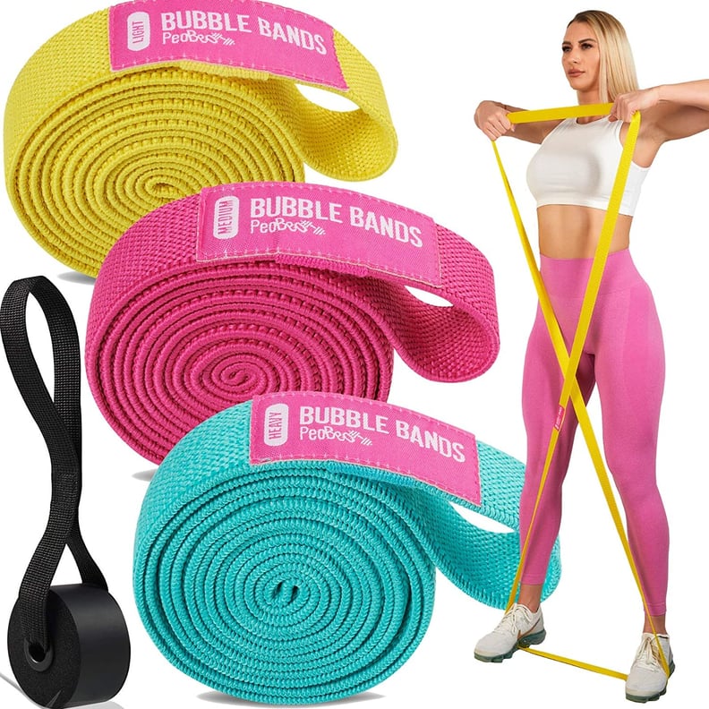 MummyStrength Resistance Bands For Men And Women. The Best Stretch Band For  Pull Up Exercise And Powerlifting. Works With Any Pull Up Bar Or Station.  Single Band. Workout Guide Included 