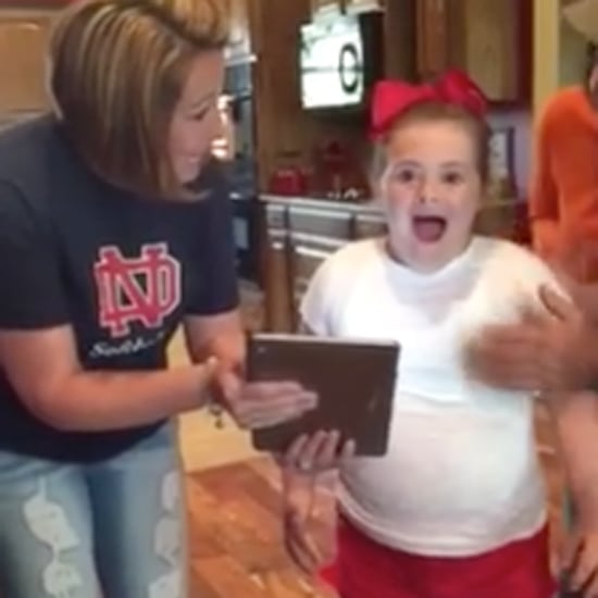 Girl With Down Syndrome's Reaction to Making the Cheer Team
