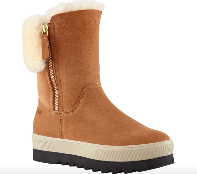 Cougar Waterproof Suede Shearling Boots