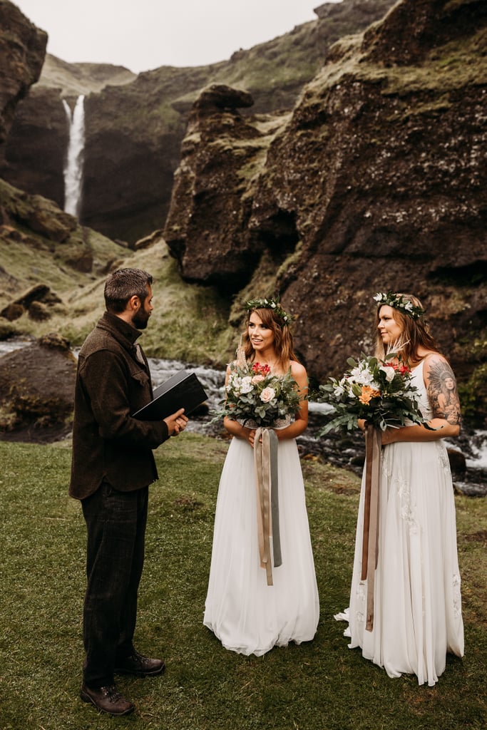 Rainy Elopement in Iceland
