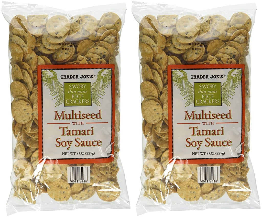 Trader Joe's Multiseed With Tamari Soy Sauce Rice Crackers