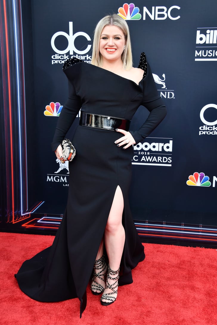 Kelly Clarkson at the Billboard Music Awards 2018 POPSUGAR Celebrity