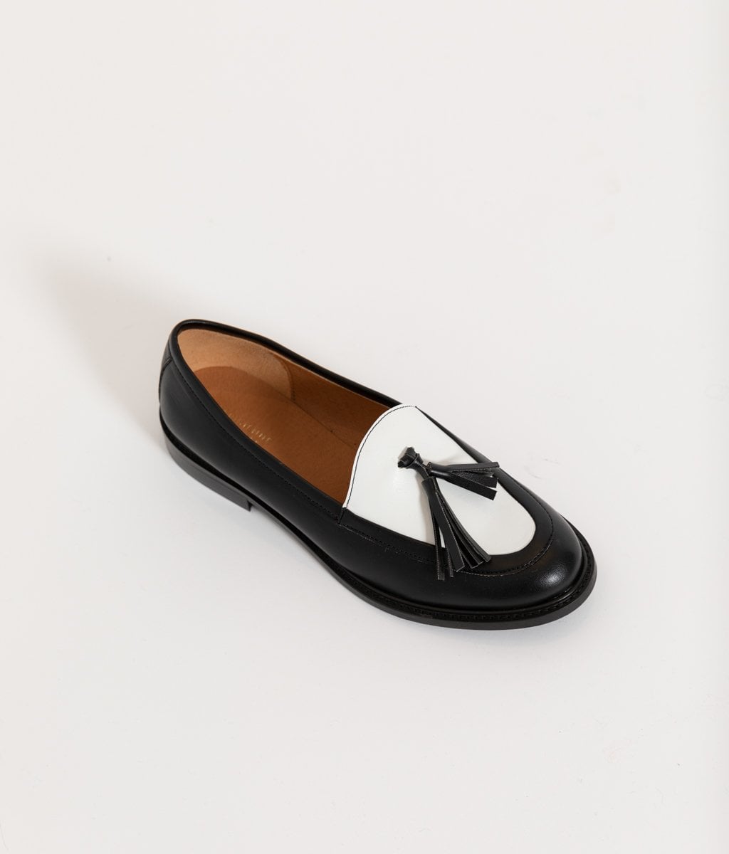 Womens Ladies Flat Slip On Stud Detail Loafer Shoes Black Smart Pumps Shoe Size 