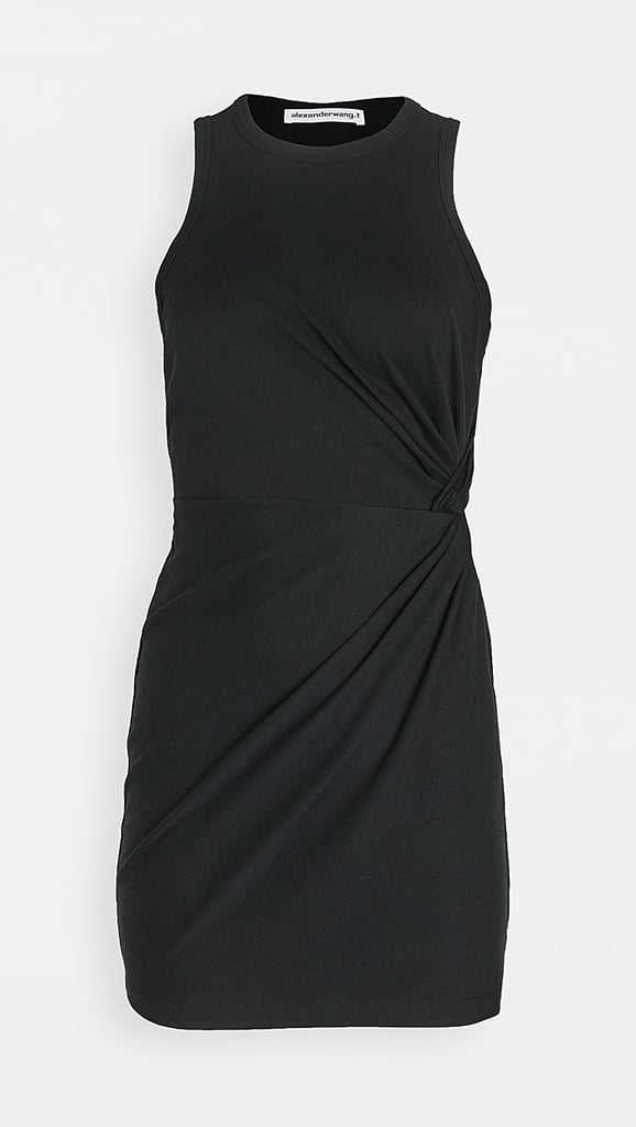 Alexanderwang.t Heavy Soft Jersey Fitted Tank Dress