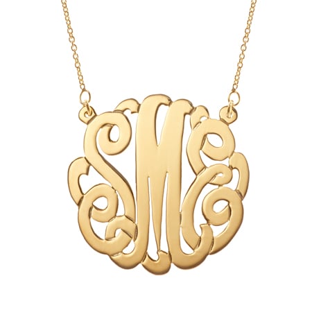 Eve's Addiction Monogram Necklace