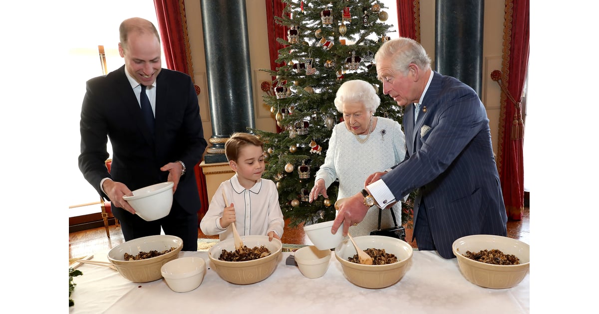 Prince Makes Christmas Pudding With the Queen POPSUGAR Celebrity UK Photo 3