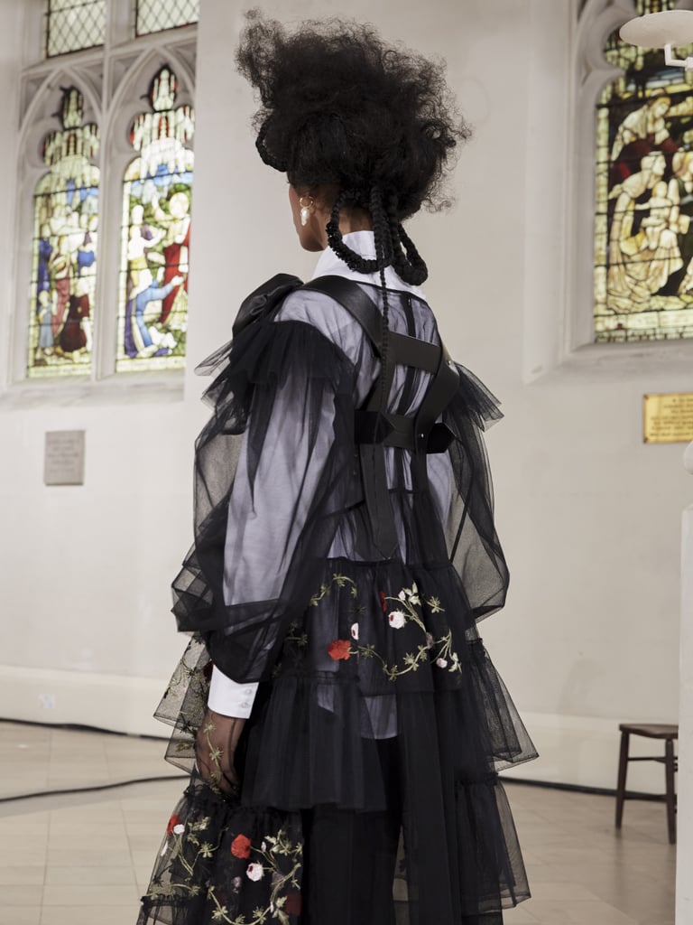 Simone Rocha Autumn 2021 Features Patchwork and Regencycore