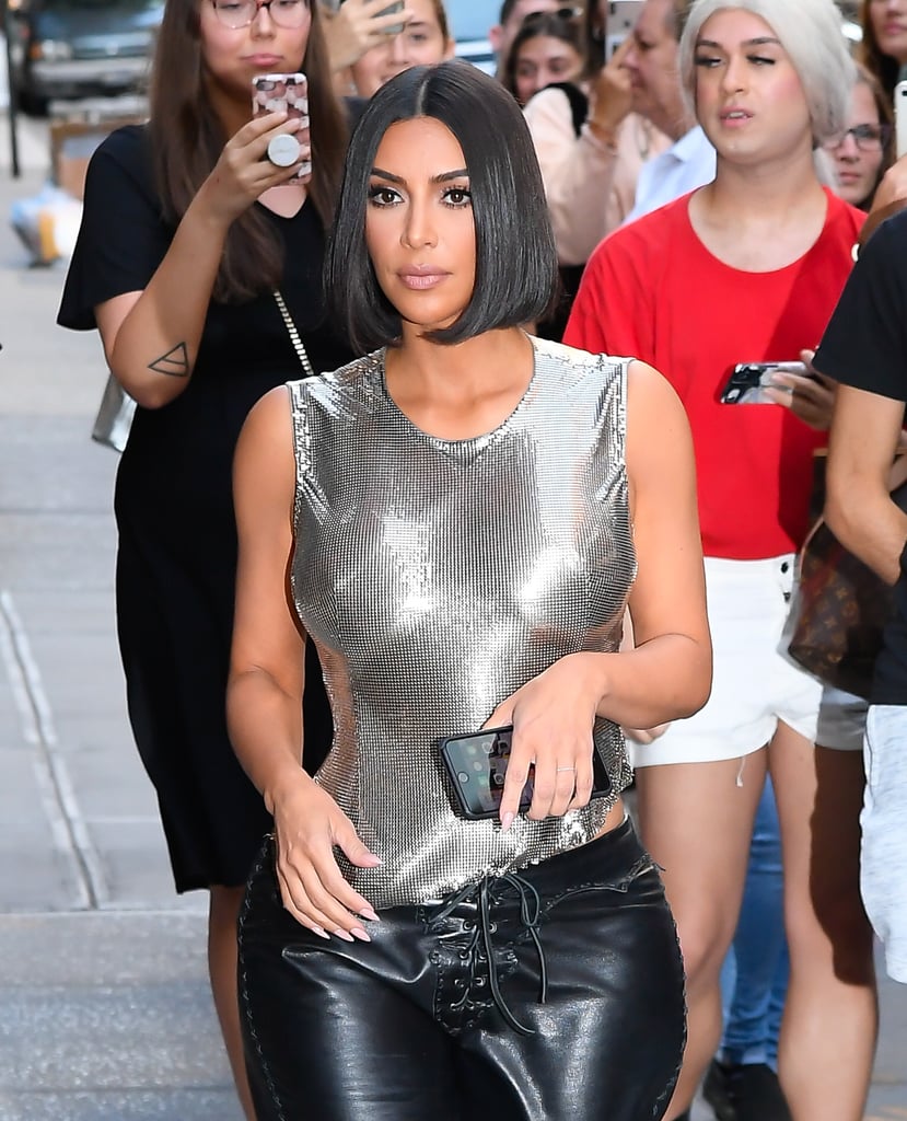 Kim Kardashian's Short Bob Haircut Photos