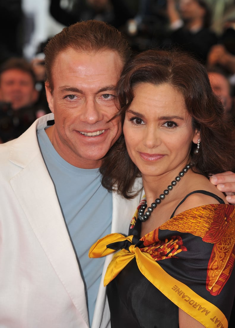 Jean-Claude Van Damme and Gladys Portugues