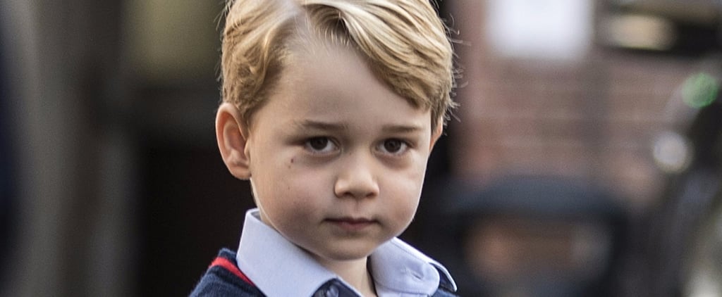 Prince George Playing a Sheep in School Nativity Play