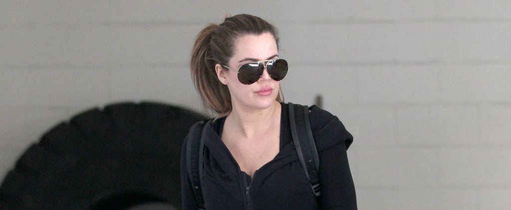 Khloe Kardashian Going to the Gym