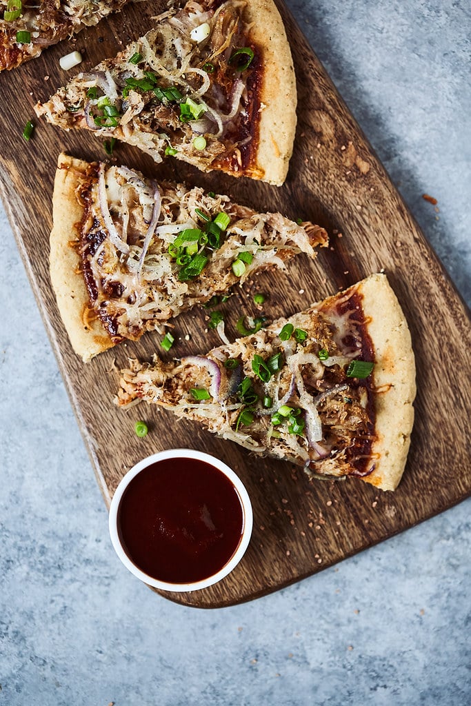 BBQ Kalua Pork Hawaiian Pizza