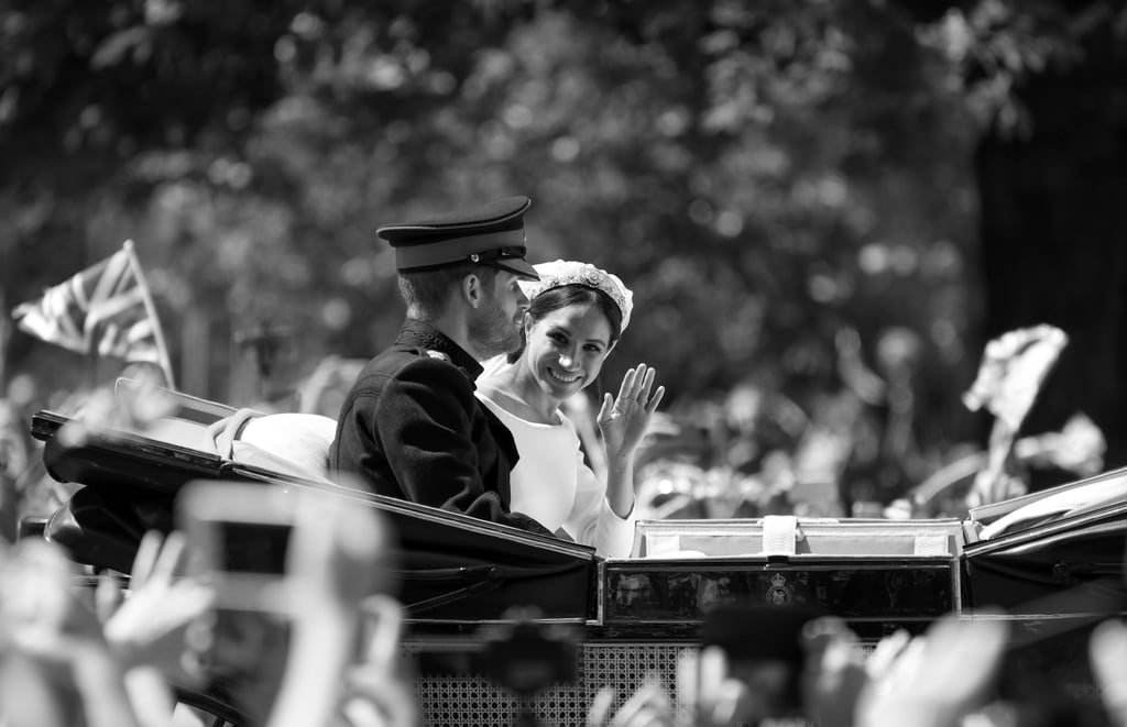 Royal Wedding 2018 Black and White Pictures