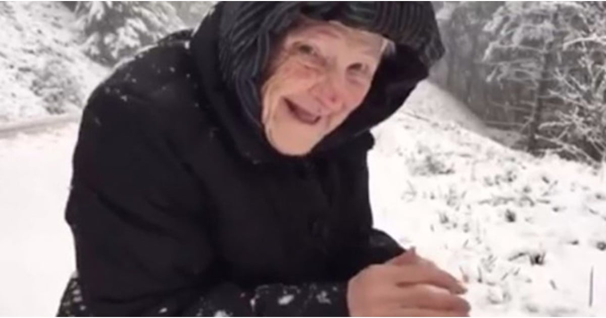 PopsugarLoveViral Videos101-Year-Old Woman Playing in the Snow - VideoThis Sweet 101-Year-Old Woman Playing in the Snow Will Melt Your HeartDecember 25, 2015 by Laura Marie Meyers2.7K SharesChat with us on Facebook Messenger. Learn what