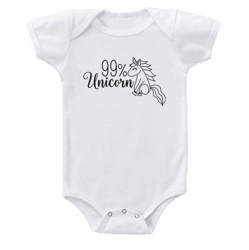 99 Percent Unicorn Onesie