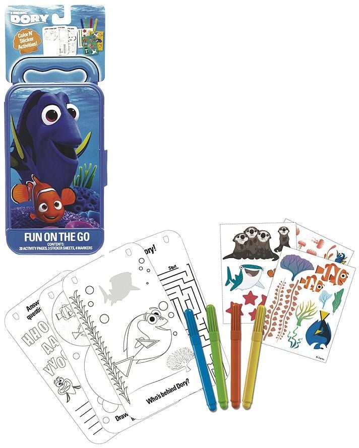 Finding Dory Fun On-the-Go Activity