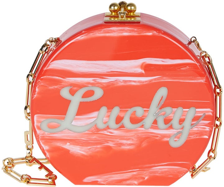 Edie Parker Oscar Lucky Round Clutch Bag ($1,695)