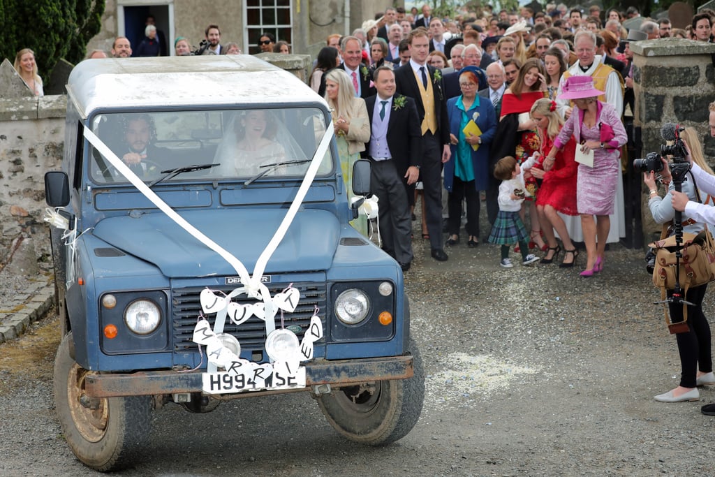 Kit Harington and Rose Leslie Wedding Pictures