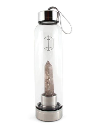 Smoky Quartz Water Bottle