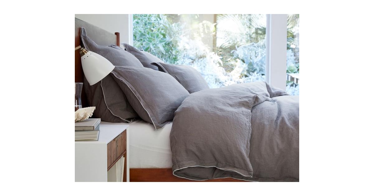 Parachute Edged Linen Duvet Cover The Best Home Products on Sale From