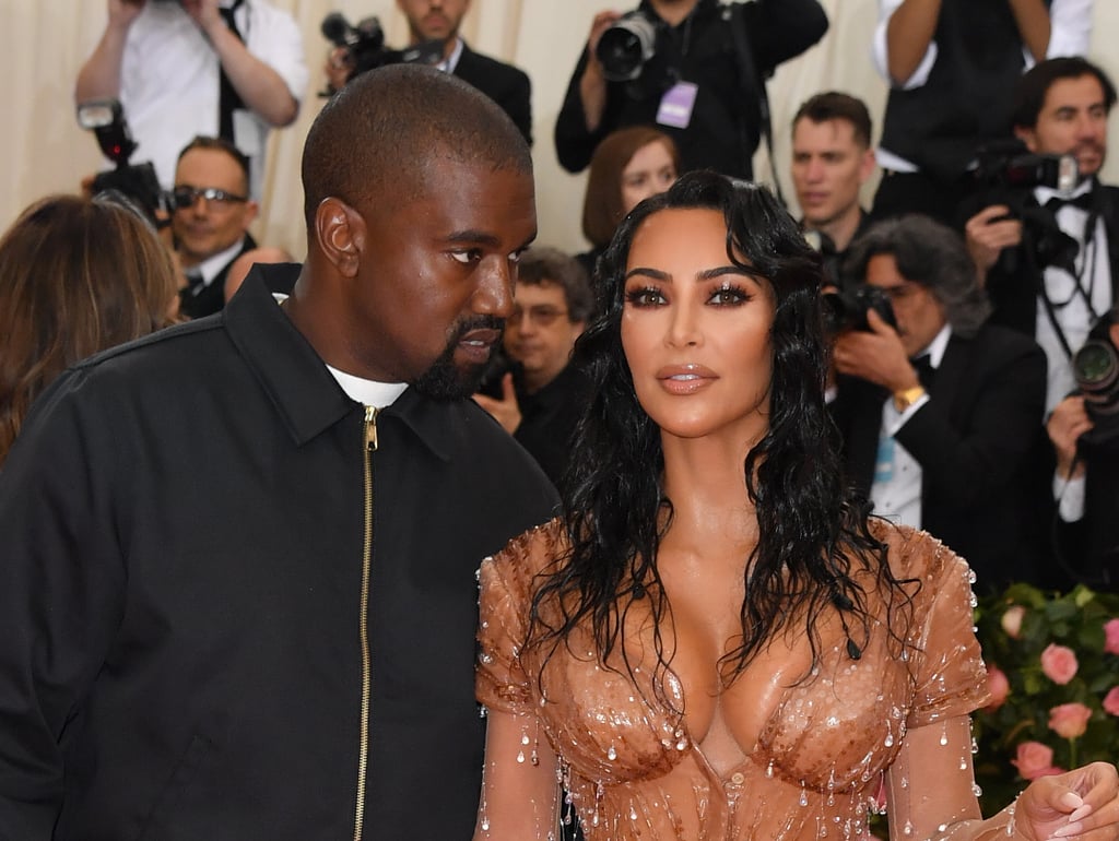 Kim Kardashian and Kanye West at the 2019 Met Gala