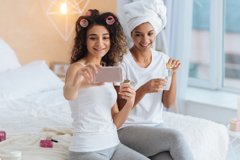 Treat yourselves with a homemade spa day.