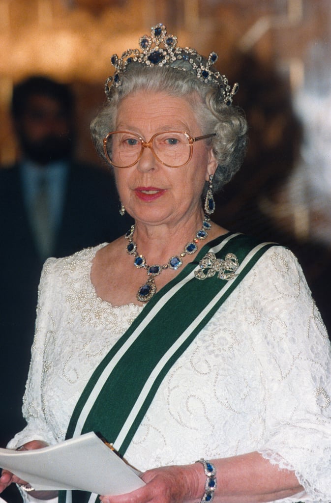 The Queen Also Wore the Suite in Islamabad, Pakistan, in 1997