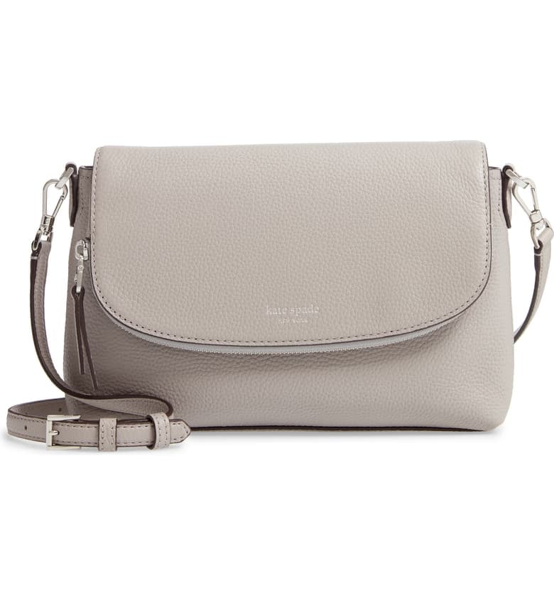 Kate Spade New York Large Polly Leather Crossbody Bag