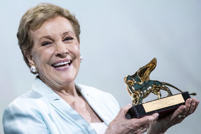 Julie Andrews Receiving the Golden Lion Achievement Award