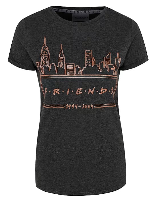 Friends TV Series Grey Logo T-Shirt