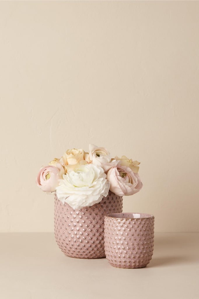 Blush Hobnail Pot