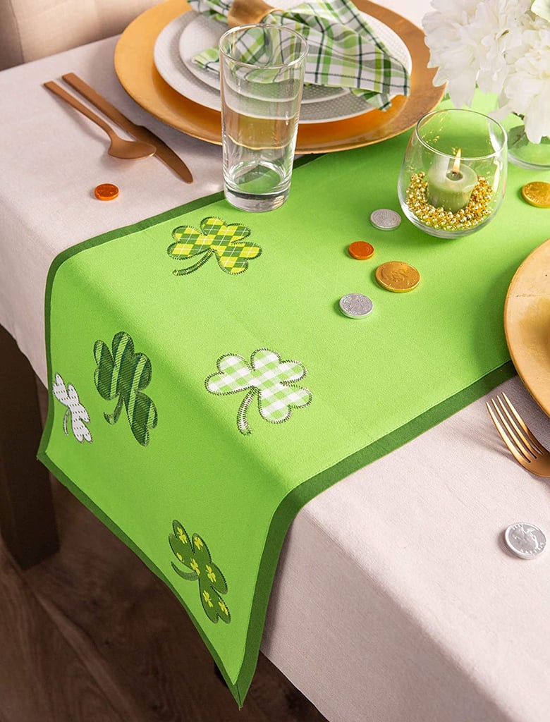 St. Patrick's Day Clover Table Runner