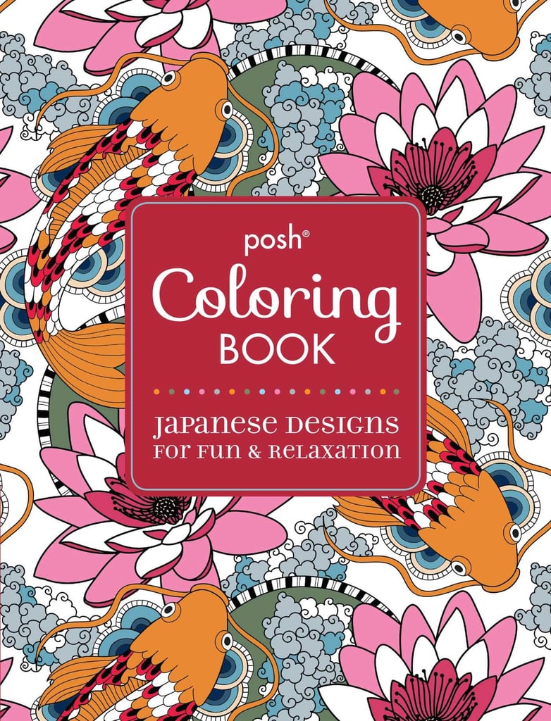 Best Adult Coloring Book Inspired by Japan: Japanese Designs
