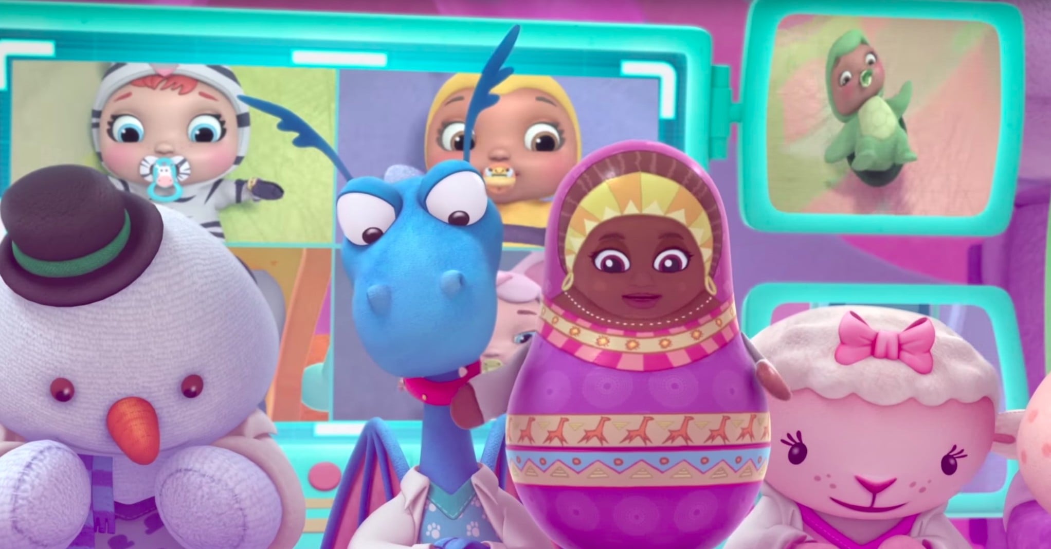 Doc McStuffins Toys Deliver Baby Dolls Episode July 2017