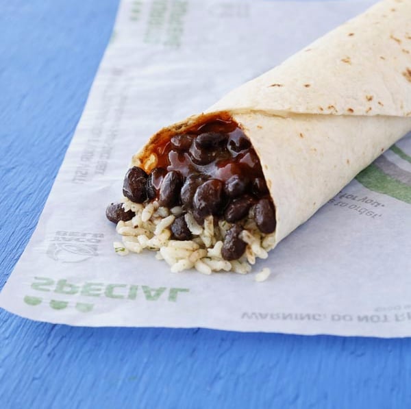 Black Bean Burrito