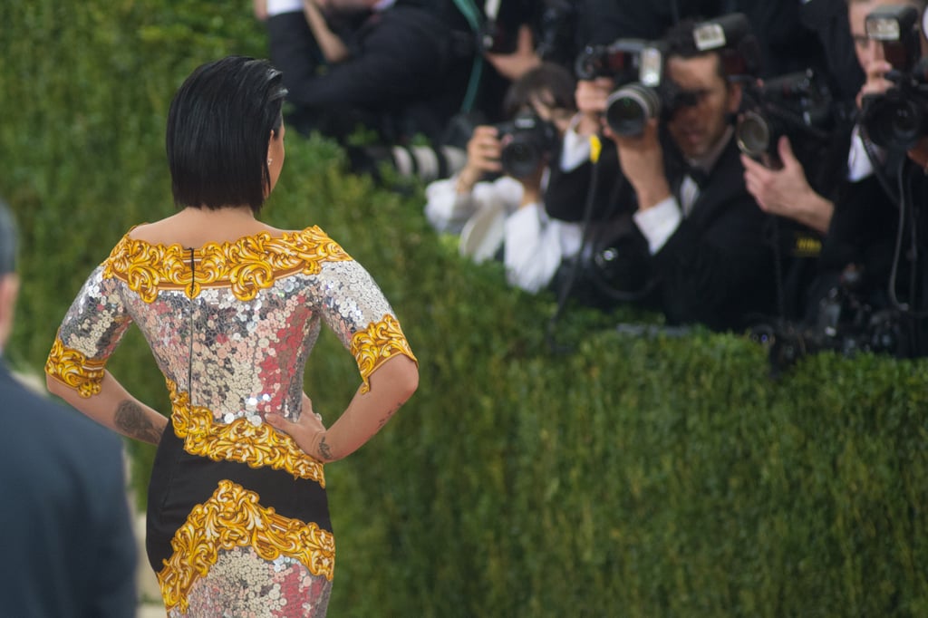 Demi Lovato Moschino Dress at Met Gala 2016