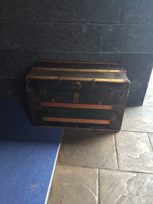 The Trunk Inside the Train Car