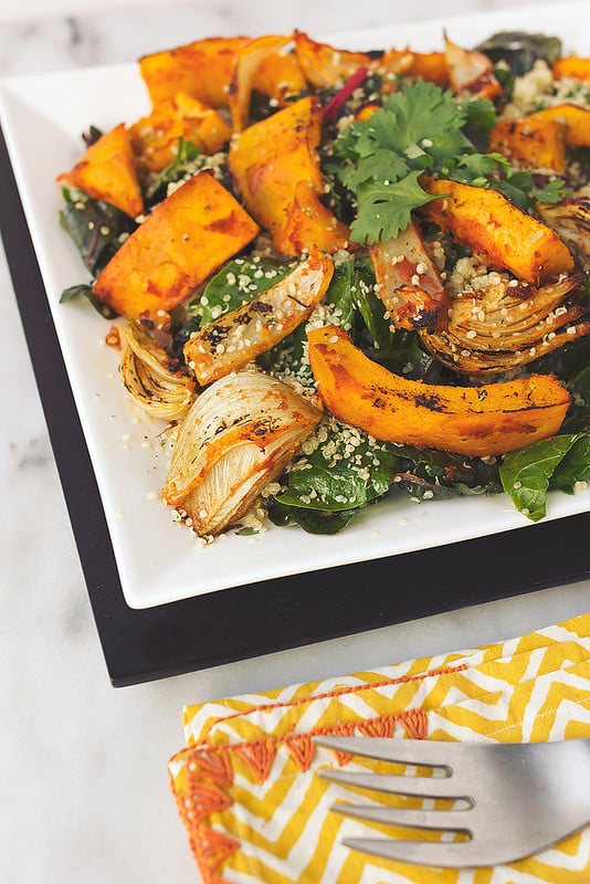 Red Curry Roasted Pumpkin and Fennel Quinoa Salad Red Curry Roasted Pumpkin and Fennel Quinoa Salad