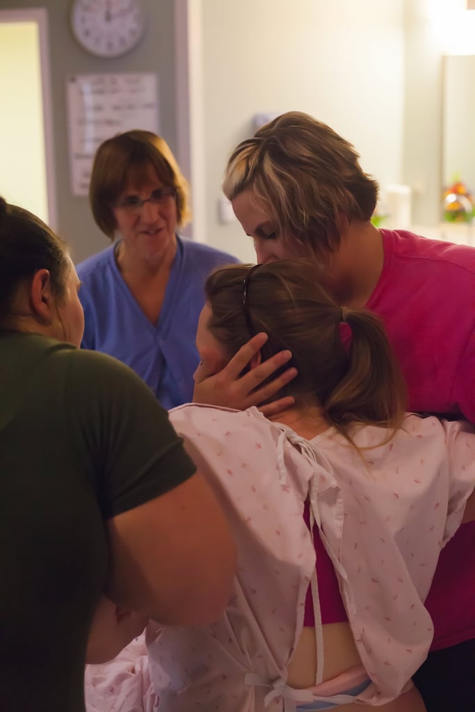 Photos of Military Birth Witnessed Over Skype