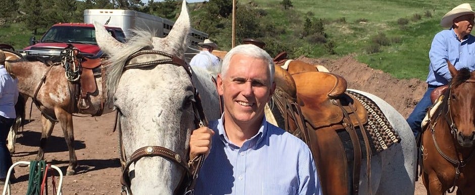 Mike Pence Tweet About Horses