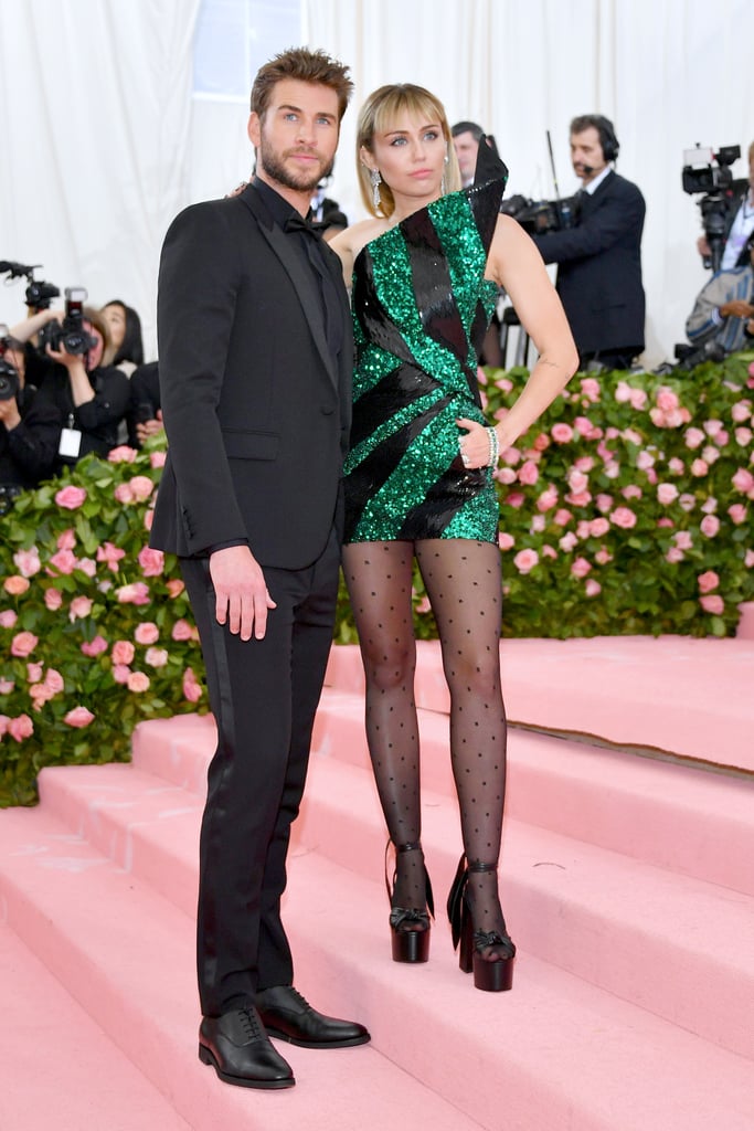 Miley Cyrus and Liam Hemsworth at the 2019 Met Gala