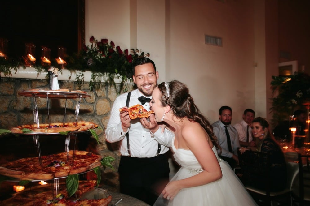 Pizza Wedding Cake