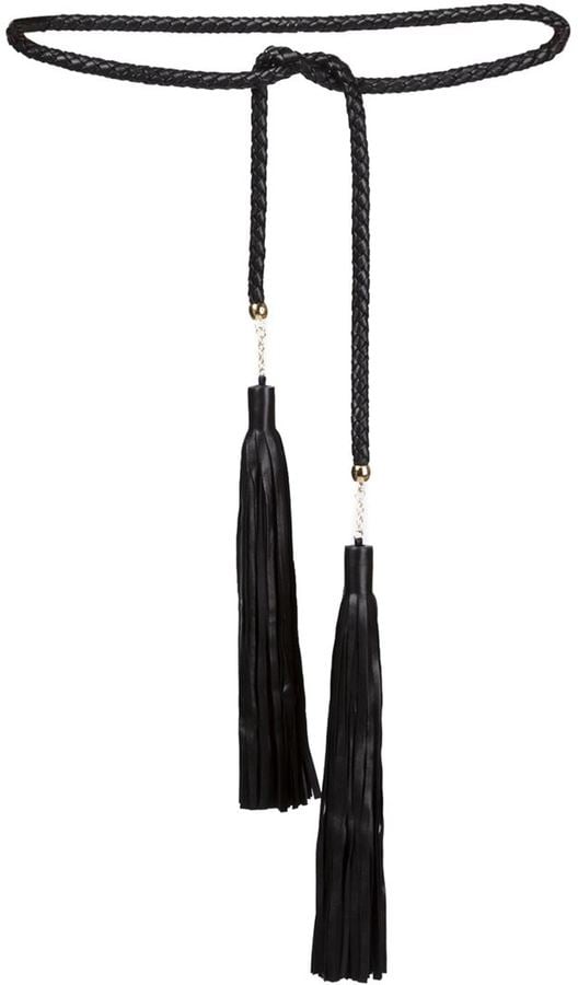 Rosetta Getty Knotted Fringed Belt