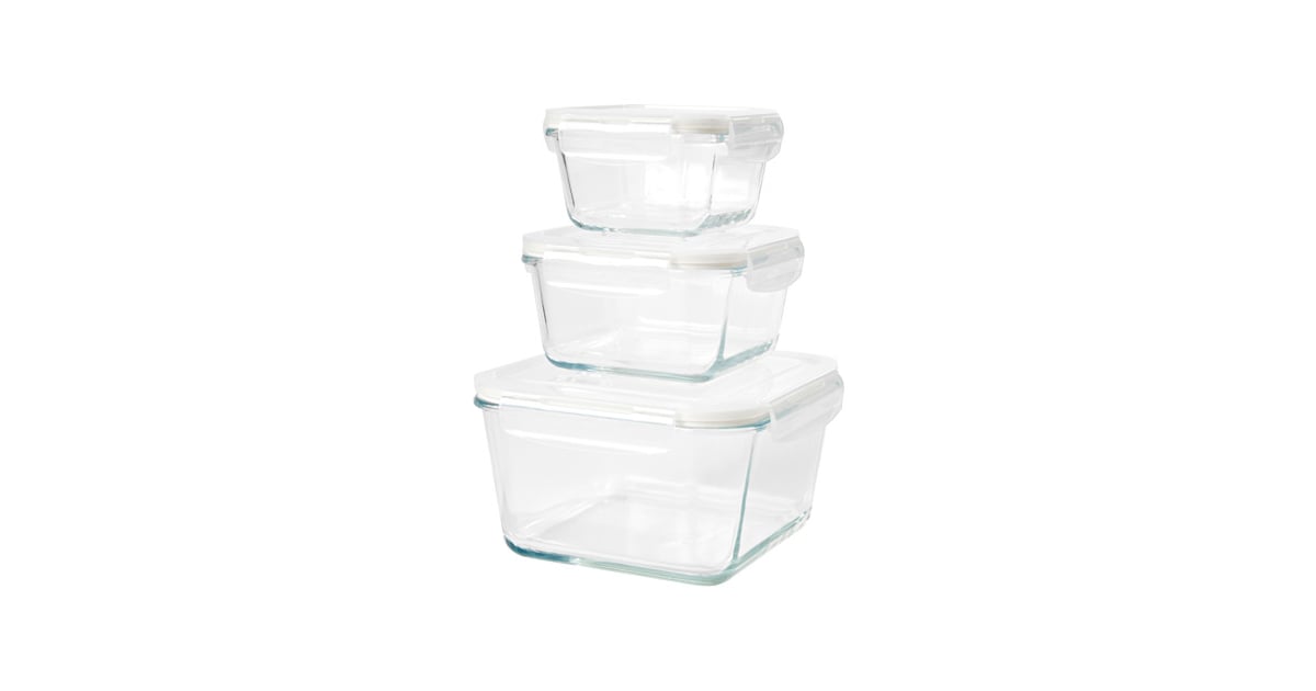 Glass Food Containers Ikea Kitchen Organisation Popsugar Home