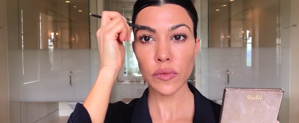 This Is How Kourtney Kardashian's Makeup Routine Is Different From Her Sisters'