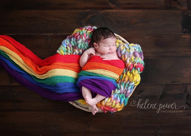 Rainbow Baby Photo Ideas POPSUGAR Family Photo 5